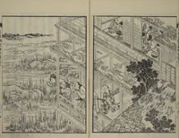 An illustration from Loyal Songs of Itako (Chūkō itakobushi) : [volume 3] (1809)