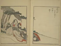 An illustration from Picture Book of the Wisteria Trousers (Ehon fujibakama) : [volume 2] (1823)