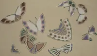 Picture 5 of 8 from A Thousand Butterflies (Chō senshu) : [volume 2] (1903), leaf 19