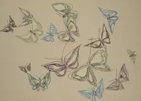 Picture 3 of 8 from A Thousand Butterflies (Chō senshu) : [volume 2] (1903), leaf 6