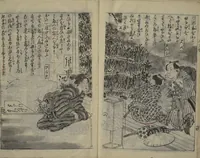 An illustration from Chaps. 4, 5 of Legends of the Dog Warriors (Hakkenden) : [volume 2] (1860)