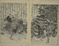 An illustration from Chaps. 4, 5 of Legends of the Dog Warriors (Hakkenden) : [volume 2] (1860)