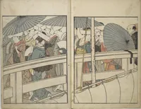 An illustration from Picture Book on Flowers of the Four Seasons (Ehon shiki no hana) : [volume 1] (1801)