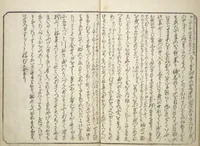 An illustration from Floating Bridge of Heaven (Ama no ukihashi) : [volume 3] (1830)