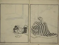 An illustration from People of Yamato (Japan) Picture Album (Yamato jinbutsu gafu) : [volume 3] (1799)