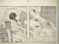 An illustration from Picture Book of the Hitachi Obi (Enpon futahashira) : [volume 3] (1803)