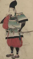 An illustration from Illustrations Showing the Wearing of Arms and Armor (Katchū chakuyōzu 甲冑著用図) (1848)