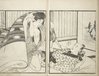An illustration from Picture Book of the Hitachi Obi (Enpon futahashira) : [volume 1] (1803)