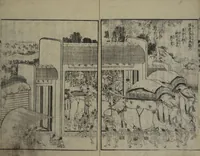 An illustration from The Life of Shakyamuni Illustrated (Shaka goichidaiki zue kan go) : [volume 5] (1845)