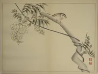 An illustration from Kan'ei Picture Album (Kan'ei gafu 完瑛画譜) (1886)