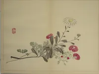 An illustration from Kan'ei Picture Album (Kan'ei gafu 完瑛画譜) (1886)