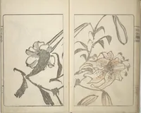 An illustration from Kanrin Picture Album (Kanrin gafu 閑林画譜) : [volume 2] (1845)