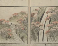 An illustration from Album of Landscape Paintings by Ichiro Yashima (Ichirō gafu 一老画譜) (1823)