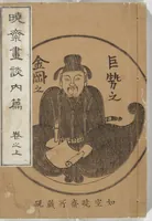 Picture 1 of 23 from Kyōsai’s Treatise on Painting (Kyōsai gadan) : [volume 1] (1887), leaf 1