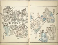 An illustration from Kyōsai’s Treatise on Painting (Kyōsai gadan) : [volume 1] (1887)