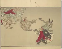 An illustration from Kyōsai’s Pictures of One Hundred Demons (Kyōsai hyakki gadan 暁斎百鬼画談) (1890)