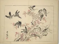 An illustration from Kyōsai’s Drawings for Pleasure (Kyōsai rakuga) : [volume 1] (1881)