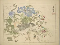 An illustration from Kyōsai’s Drawings for Pleasure (Kyōsai rakuga) : [volume 1] (1881)