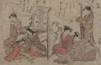 An illustration from Twenty-four Illustrations of Poems of the Thirty-six Poets (1790)