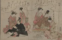 An illustration from Twenty-four Illustrations of Poems of the Thirty-six Poets (1790)