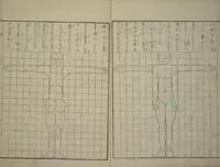 An illustration from How to Draw Figures Simply (Jinbutsu ryakugashiki) (1795)
