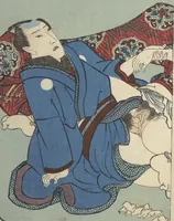 An illustration from Volume 3 of Unknown Erotic (Shunga) Set (Tōsei komonchō)