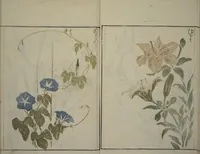 An illustration from How to Draw Plants and Flowers Simply (Sōka ryakugashiki) (1813)