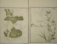 An illustration from How to Draw Plants and Flowers Simply (Sōka ryakugashiki) (1813)