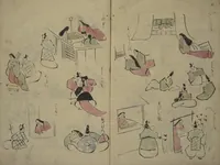 Picture 14 of 21 from How to Draw Figures Simply (Jinbutsu ryakugashiki) (1812), leaf 22