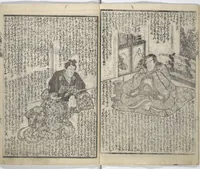 An illustration from Tale of Eight Dogs (Hakkenden) : [volume 2] (1853)