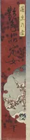 An illustration from Weighing the Goods of Love (Enshoku shinasadame) : [volume 3] (1830)