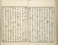 An illustration from A Bedside Guide to the Colors of Love in Spring (Shunshoku neya no shiori) : [volume 1] (1850)