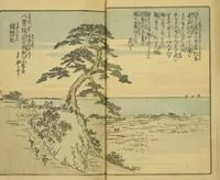 An illustration from Ehon Edo miyage : Volume 3 / [Hiroshige hitsu] (1850)