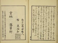 An illustration from Gekijō manroku / Mokumoku Gyoin cho (1829)