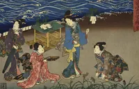 Picture 23 of 52 from Sono sugata yukari no utsushie (1852), leaf 27