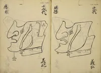 Picture 6 of 48 from Myōchin Shikibu kadensho (1753), leaf 12