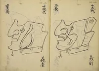 Picture 7 of 48 from Myōchin Shikibu kadensho (1753), leaf 13