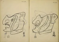 Picture 34 of 48 from Myōchin Shikibu kadensho (1753), leaf 54