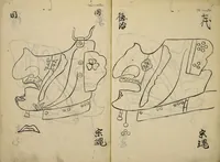 Picture 4 of 48 from Myōchin Shikibu kadensho (1753), leaf 9