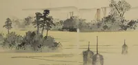 An illustration from Untitled Picture Album of Twenty-five Watercolor Paintings by Nishiyama Hōen
