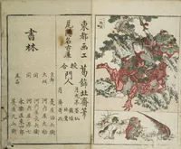 An illustration from Perfect Pictures at a Glance (Shūga ichiran) (1818)