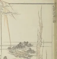 An illustration from Transmitting the Spirit, Revealing the Form of Things, Volume 1 to 15 of Hokusai Sketchbooks (Denshin kaishu: Hokusai manga, shohen - jugohen) (1848)