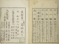 An illustration from Transmitting the Spirit, Revealing the Form of Things, Volume 1 to 15 of Hokusai Sketchbooks (Denshin kaishu: Hokusai manga, shohen - jugohen) (1848)