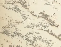 An illustration from Transmitting the Spirit, Revealing the Form of Things, Volume 1 to 15 of Hokusai Sketchbooks (Denshin kaishu: Hokusai manga, shohen - jugohen) (1848)