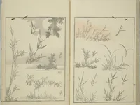 An illustration from Transmitting the Spirit, Revealing the Form of Things, Volume 1 to 15 of Hokusai Sketchbooks (Denshin kaishu: Hokusai manga, shohen - jugohen) (1848)