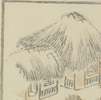 An illustration from Transmitting the Spirit, Revealing the Form of Things, Volume 1 to 15 of Hokusai Sketchbooks (Denshin kaishu: Hokusai manga, shohen - jugohen) (1848)