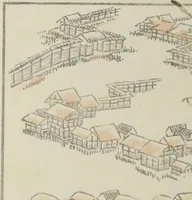 An illustration from Transmitting the Spirit, Revealing the Form of Things, Volume 1 to 15 of Hokusai Sketchbooks (Denshin kaishu: Hokusai manga, shohen - jugohen) (1848)