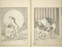 Picture 8 of 13 from Transmitting the Spirit, Revealing the Form of Things, Volume 1 to 15 of Hokusai Sketchbooks (Denshin kaishu: Hokusai manga, shohen - jugohen) (1848), leaf 17