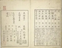 An illustration from Transmitting the Spirit, Revealing the Form of Things, Volume 1 to 15 of Hokusai Sketchbooks (Denshin kaishu: Hokusai manga, shohen - jugohen) (1848)