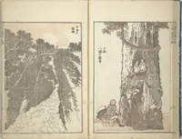 An illustration from Transmitting the Spirit, Revealing the Form of Things, Volume 1 to 15 of Hokusai Sketchbooks (Denshin kaishu: Hokusai manga, shohen - jugohen) (1848)